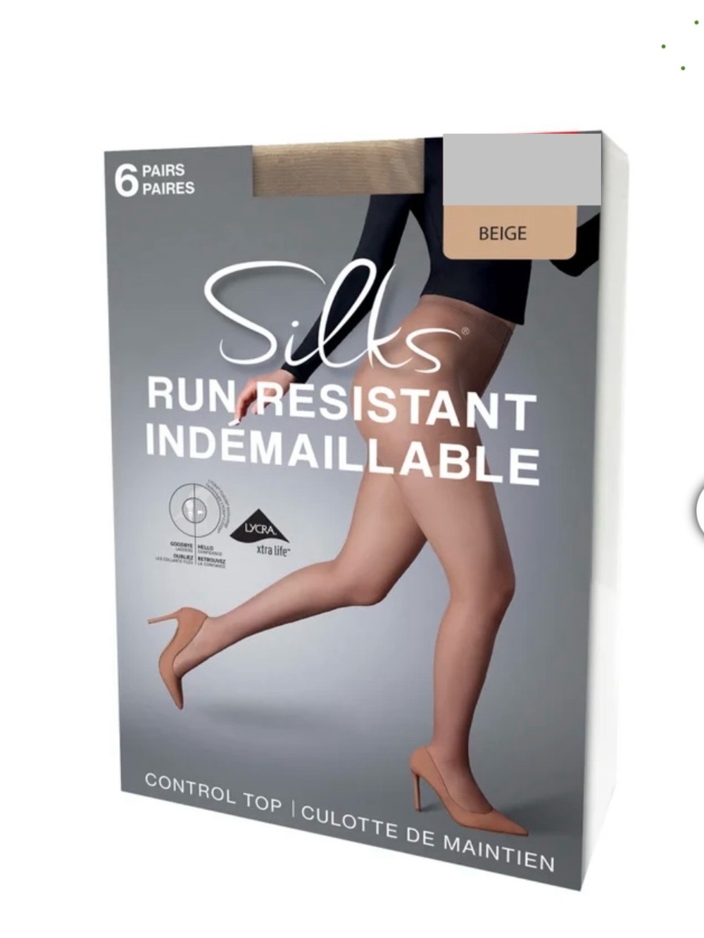 Silks - Women's 6-Pack Run Resistant Pantyhose